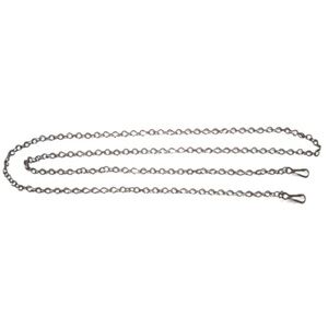 Amy Kelley Clutch Handbag Chain Silver Color Tone New